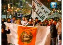 Reclamaron pena de muerte en la marcha por seguridad