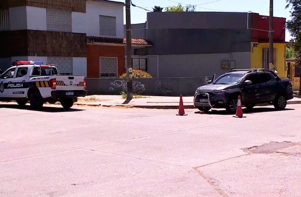 Foto: Subrayado. Camioneta de la víctima en Colón. Foto: Subrayado. Camioneta de la víctima en Colón.