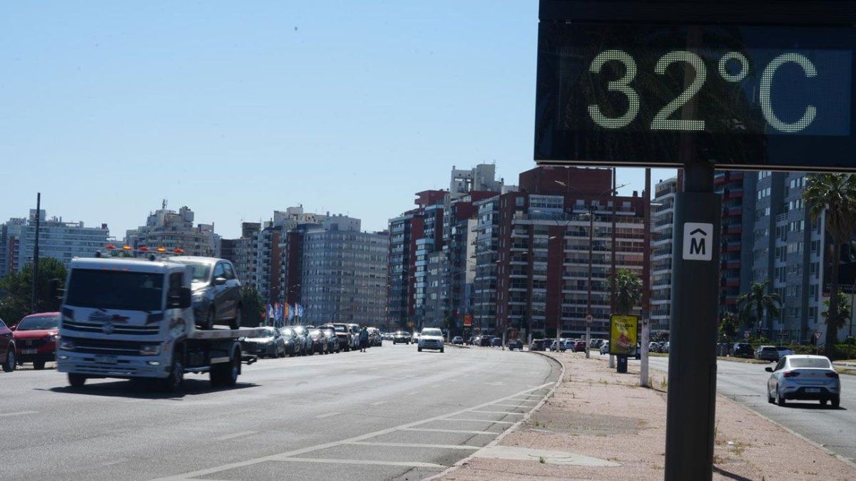 Comienzo de semana fresco de mañana y caluroso de tarde, con elevadas sensaciones térmicas