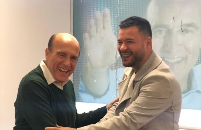 Gucci subió a su cuenta de Instagram esta foto con el candidato presidencial para anunciar su incorporación a la Lista 890 Baluarte Frenteamplista