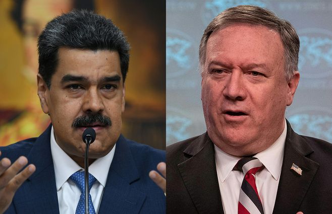 Nicolás Maduro/Mike Pompeo
