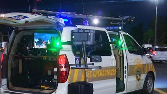 policia caminera utiliza un dron para el control del transito y recuerda las recomendaciones basicas para evitar accidentes