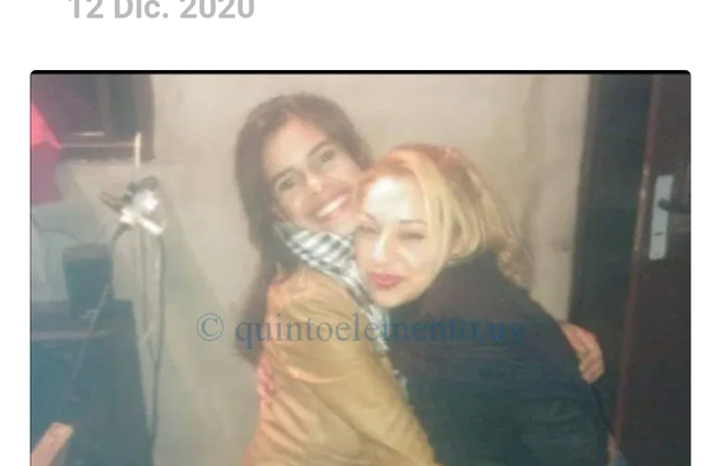 Las hermanas Cristina y Claudia