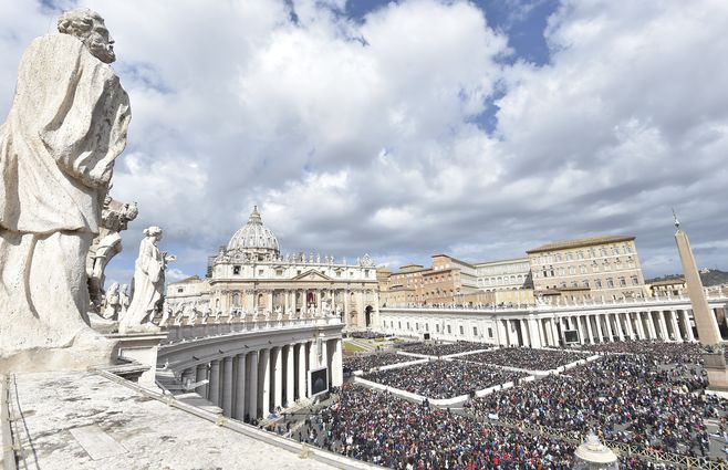 MISA DE PASCUA 2018 VATICANO PLAZA SAN PEDRO