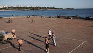 Jornada veraniega con máxima de 33ºC en Montevideo