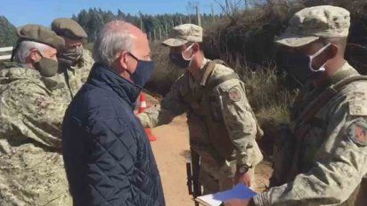 Ministro de Defensa supervisa acciones en Rivera, d&iacute;as atr&aacute;s&nbsp;