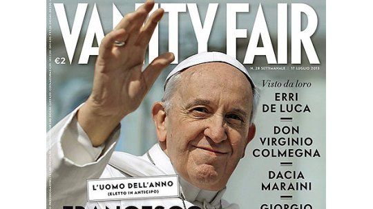 Vanity Fair eligió al papa Francisco Hombre del Año