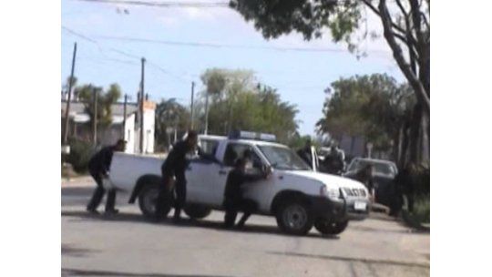 Copamiento y tiroteo en una casa de Toledo