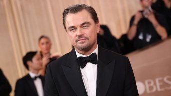 Leonardo DiCaprio en los Globos de Oro 2026, ganó su película pero no él como actor. Foto: AFP
