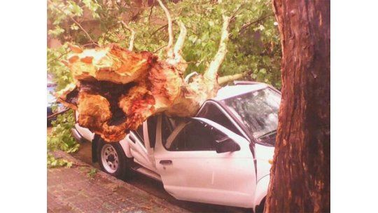 Meteorología cesó alerta naranja por tormentas fuertes en el sur
