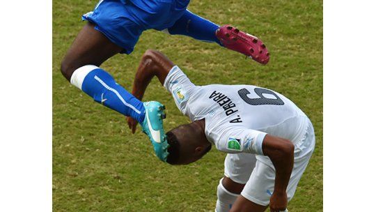 Las mejores imágenes de Uruguay - Italia