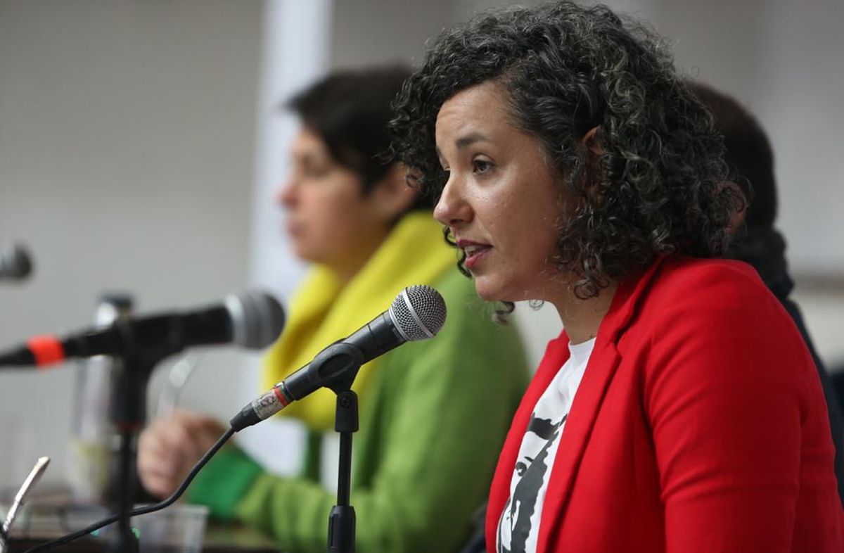 Presidenta de la Comisión de Género del FA, Patricia González. Foto: FocoUy. Presidenta de la Comisión de Género del FA, Patricia González. Foto: FocoUy.