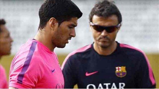 LUis Enrique, Luis Suárez