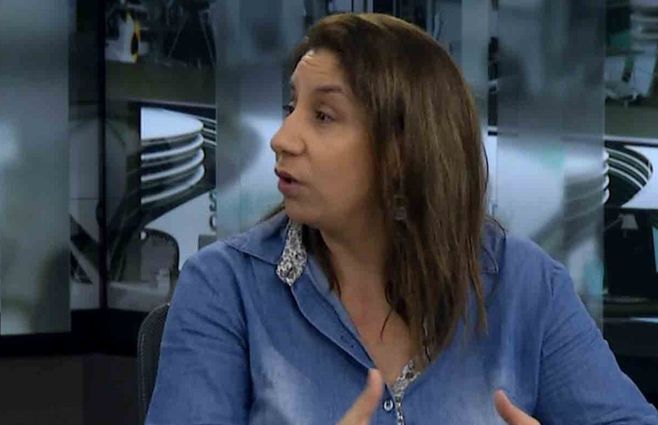 La infectóloga Zaida Arteta, dirigente del Sindicato Médico del Uruguay (SMU)