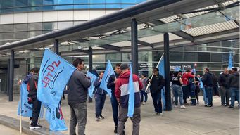 sindicato de funcionarios de antel realiza un paro todo este miercoles