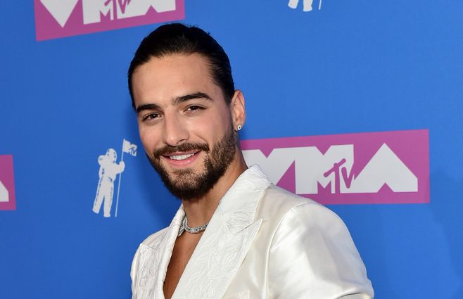 Maluma en la pink carpet de los MTV Video Music Awards 2018
