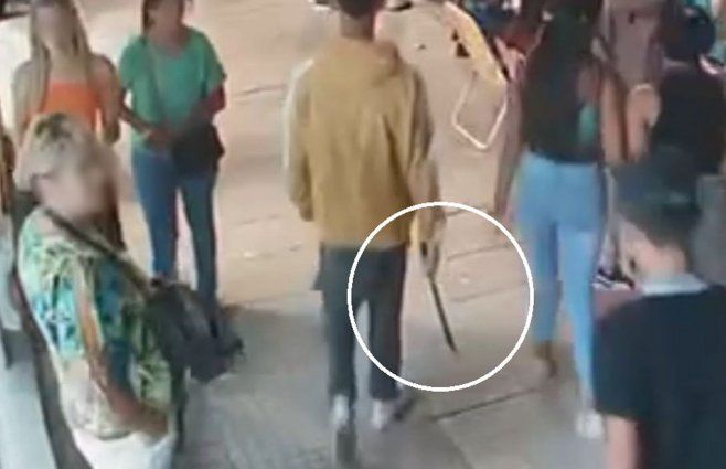 Captura de video cedido a Subrayado.