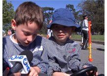 A respetar las señales de tránsito se aprende desde chiquito