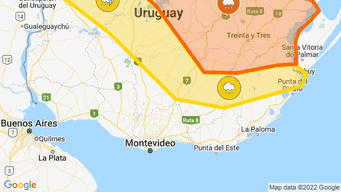 continuan vigentes alertas naranja y amarillas en gran parte del pais