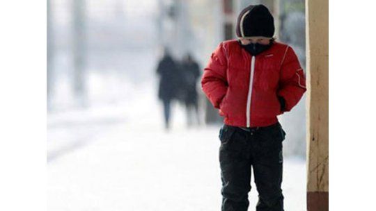 Advertencia por frío polar, con temperatura inferior a 0º