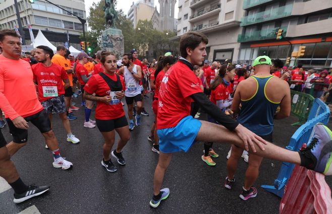 Previa de la carrera. Foto: Foco UY