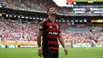 Foto: AFP. Giorgian de Arrascaeta, uruguayo en Flamengo (Brasil).&nbsp;