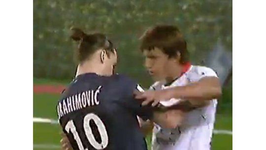 Una alternativa para Luis Suárez: el besito de Civelli a Zlatan