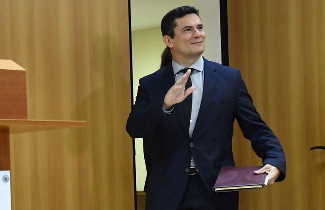 Sérgio Fernando Moro o Cerceta de Maringá es ministro de Justicia en el gobierno de Bolsonaro,