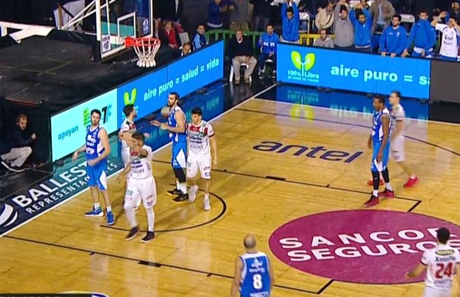 Malvín le ganó a Aguada 79 a 76 y está a un paso del título