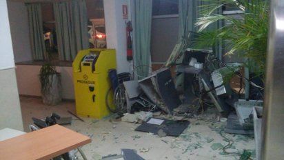 capturan a uno de los responsables de la explosion del cajero de rosario