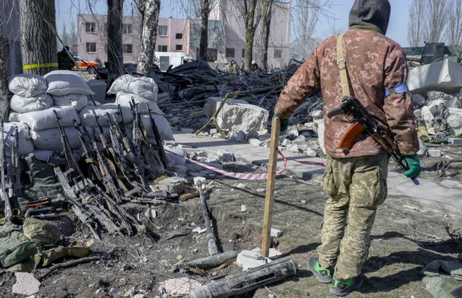 Este sábado es el día 24 de la invasión de Rusia a Ucrania. (Foto: AFP).