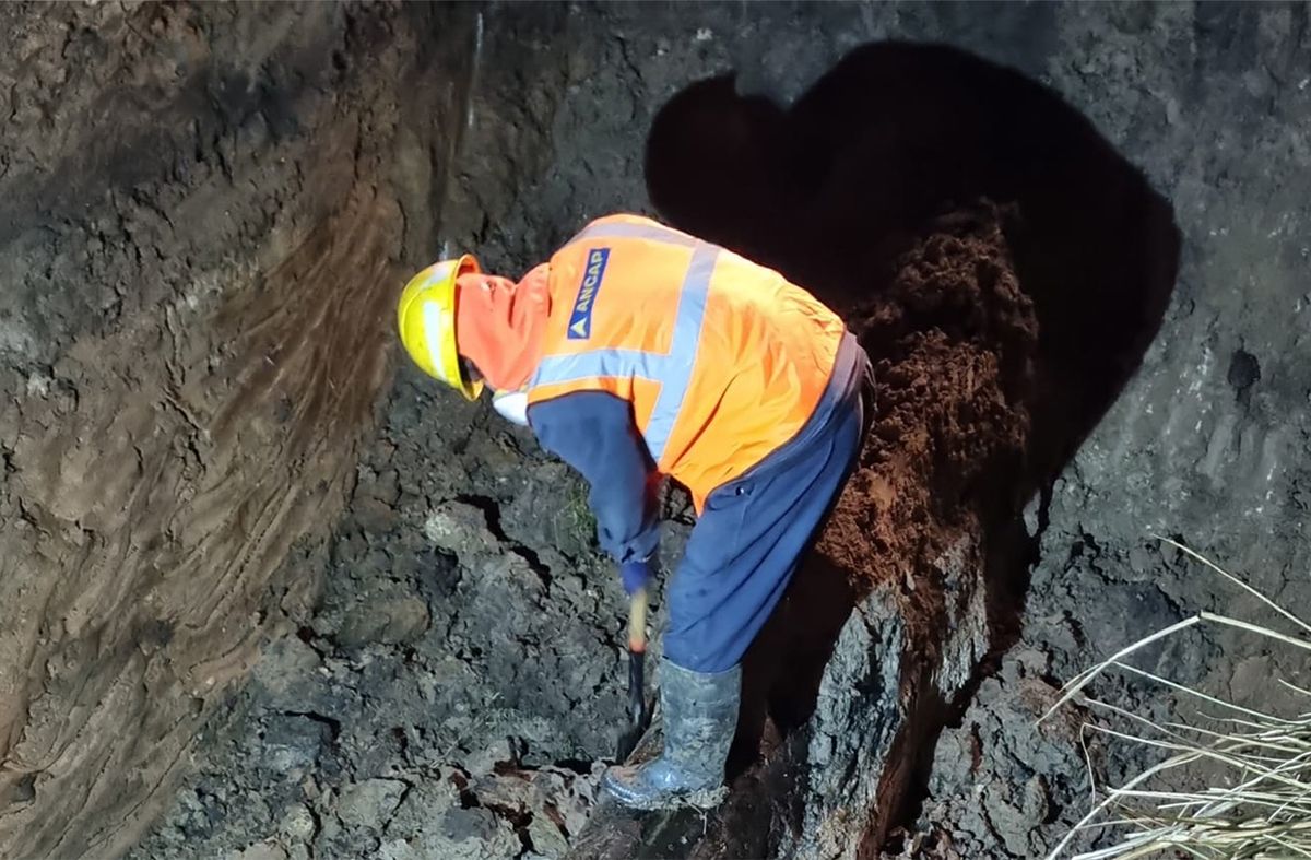 Detectaron una pérdida de petróleo en el oleoducto a la altura del kilómetro 89 de la ruta Interbalnearia