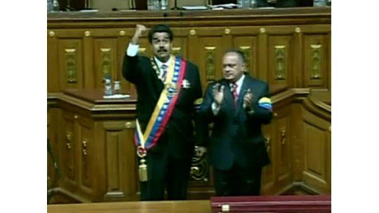 Nicolás Maduro juró como presidente de Venezuela