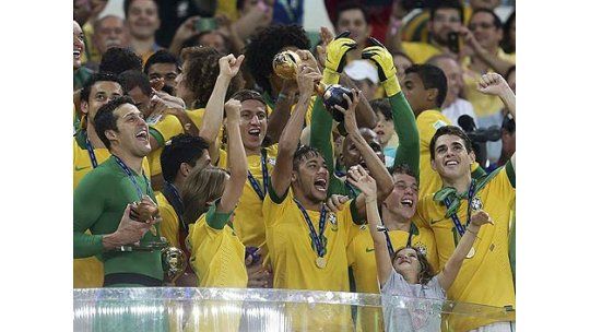 Brasil goleó y es el campeón de la Copa Confederaciones