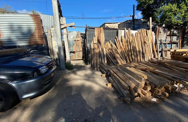 Homicidio en la zona del Cerro. Foto: Subrayado.