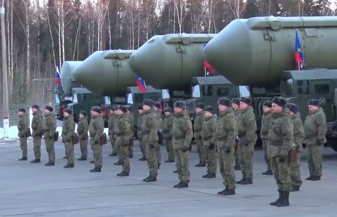 Ejército de Rusia. AFP.