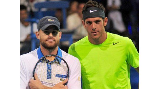 Roddick y Del Potro deleitaron al público de Punta del Este