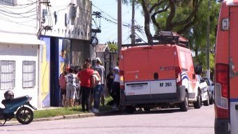 Foto: Subrayado. Subestación de UTE donde fue hallado el cuerpo.