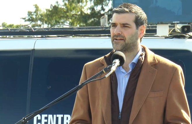 Nicolás Martinelli, ministro del Interior.