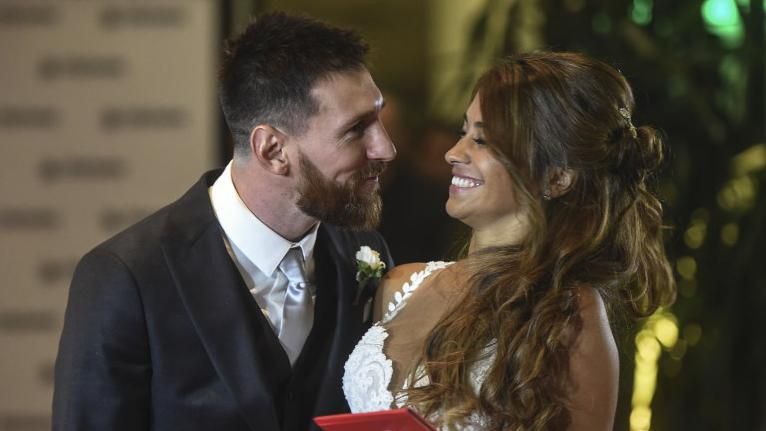 Lionel Messi y Antonela Roccuzzo dieron el Sí, quiero