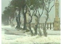 Impresionantes imágenes del temporal en distintas partes del país