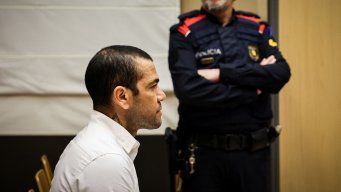 Foto: AFP. Dani Alves, exfutbolista brasileño en España.