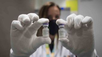 Vacunas de Pfizer. AFP.