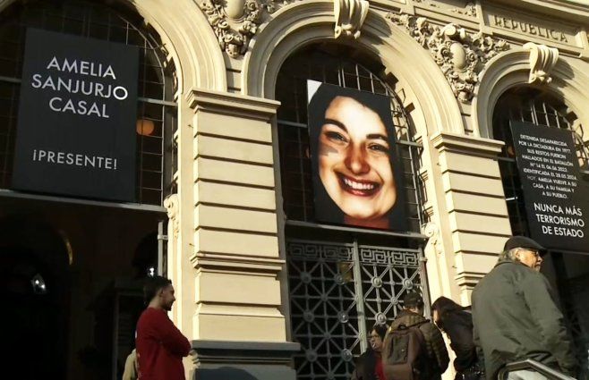 Foto: canal 10. Homenaje a Amelia Sanjurjo, este jueves.