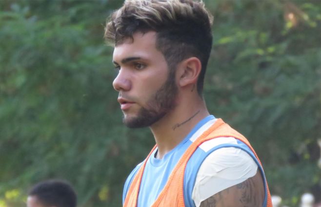 Nicolás Schiappacasse, figura del ataque uruguayo. 