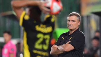 Foto: FocoUy. Diego Aguirre, Peñarol.