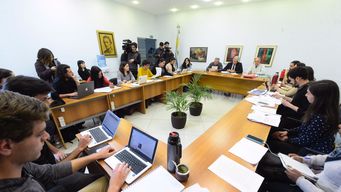 estudiantes de formacion docente mantendran medidas de ocupacion tras reunion con robert silva