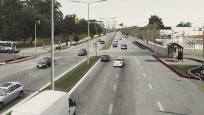 con desvios en el transito, el lunes comienzan nuevas obras en avenida italia