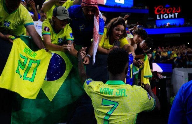 Foto: AFP. Brasil y Colombia juegan este martes por Copa América.