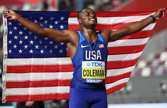 Coleman-AFP-100-metros-mundial-Doha.jpg